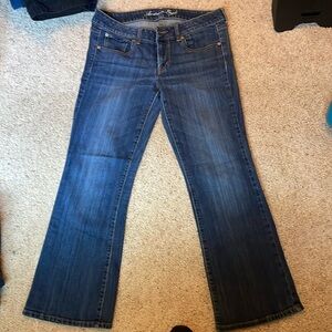American Eagle Favorite Boyfriend, size 12 short.